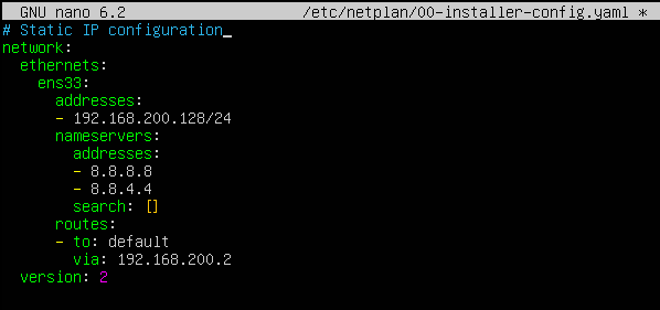 Web server with static IP